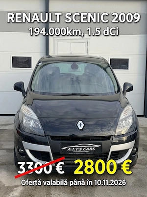 Renault Scenic 1.5 dci Posibilitate rate fixe 