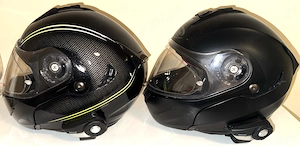 Set 2 Căști Moto Flip-Up X-Lite X-1005 (Mărimi M și S) + Intercom Sena 20S  - imagine 4