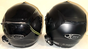 Set 2 Căști Moto Flip-Up X-Lite X-1005 (Mărimi M și S) + Intercom Sena 20S  - imagine 5