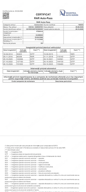 DACIA Sandero benz. 1,4 MPI, Stare buna !! - imagine 9