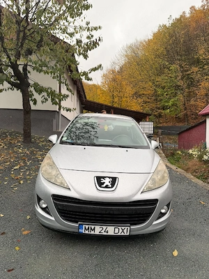Peugeot 207 1.4hdi din 2012, jante aliaj, clima, 2 uși, pilot automat, geamuri electrice!   2 seturi - imagine 2