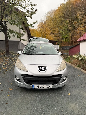 Peugeot 207 1.4hdi din 2012, jante aliaj, clima, 2 uși, pilot automat, geamuri electrice!   2 seturi - imagine 4