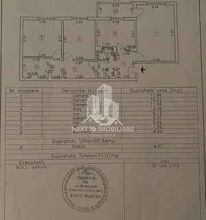 TOMIS 3 | 3 CAMERE DECOMANDATE | PARCARE REZERVATĂ | CENTRALĂ PROPRIE - imagine 9