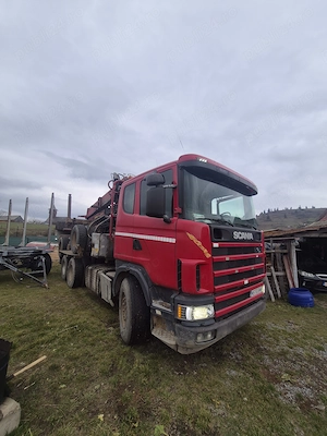 Vand Scania forestier cu macara - imagine 2