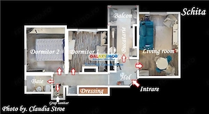 INCHIRIERE APARTAMENT 3 CAMERE BASARABIA - MOZAICULUI - imagine 11