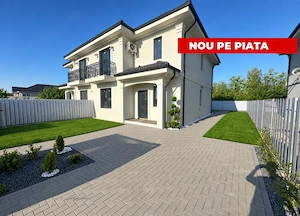 Duplex Modern 5 camere, 3 bai, Mosnita Noua, finisaje premium, 120 mp