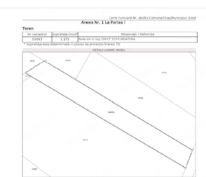 Vind  tere intravilan 1575m2