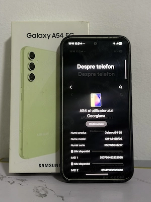 Doar predare personală se vinde Samsung A 54 