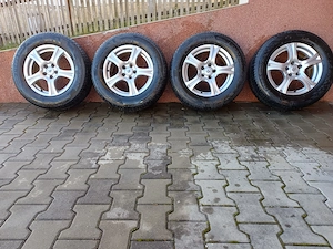 Jante aliaj 5×108 cu anvelope iarna ford,peugeot,citroen, volvo
