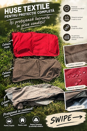 Set Huse textile pentru scaune-diverse culori