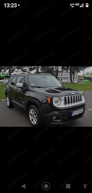Vând jeep renegade an 2016