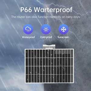 Vand Panou solar 20W cu baterie 26000mAh, IP66, iesire Type-USB-C
