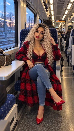 Adda transexuala blonda