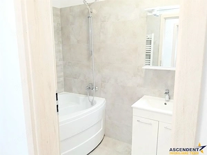 Apartament decomandat, 3camere, etaj1, mobilat si utilat modern, terasa, zona Coresi, Tractorul, Bra - imagine 14