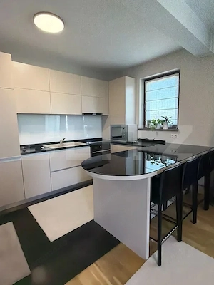 Apartament 2 camere, 56 mp, grădină 110 mp, parcare, cartier Europa - imagine 4