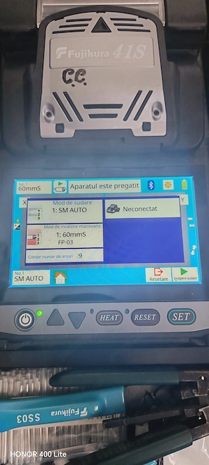 Aparat de sudura fibra optica și otdr. 