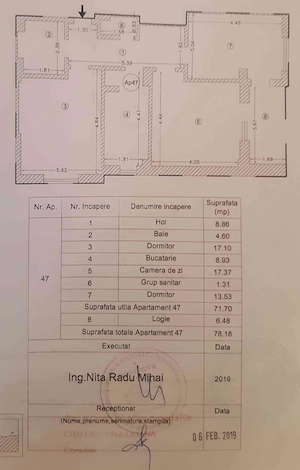 Aparament 3 camere decomandat, 78 mp + Parcare | Opal Residence - Diamantului - imagine 10