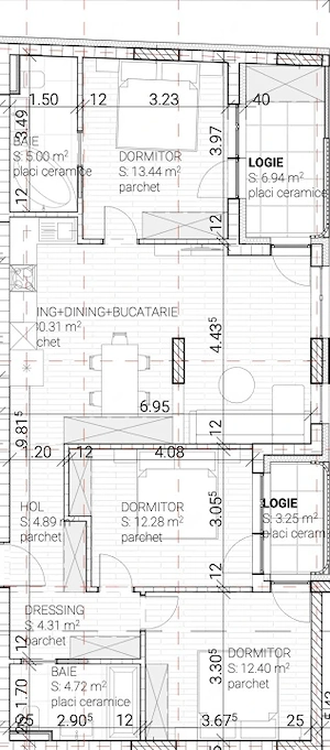 Apartament 4 camere | 87 mp | Construcție nouă | Marăști – Pod Ira - imagine 3