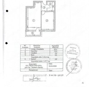 Apartament 2 camere de vânzare Pallady | Bloc 2020 | Etaj 4/4 cu lif - imagine 11