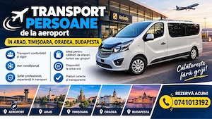 Transport persoane de la catre Aeroport