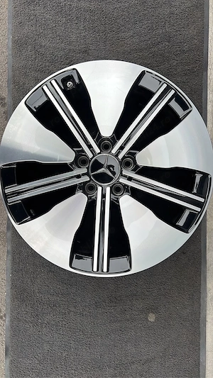 Vand set complet de 4 jante Mercedes Benz originale R18 - imagine 2