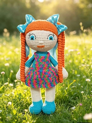 Papusa crosetata handmade