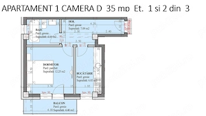 Apartamente 1 si 2 camere decomandate LUNCA CETĂȚUII, IASI. COMISION 0% pentru cumpărător   - imagine 10