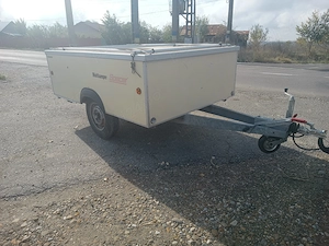 Remorca auto de 750 kg cu sistem de frânare  - imagine 2