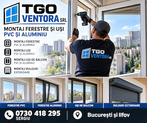 Montaj ferestre,usi pvc si aluminiu