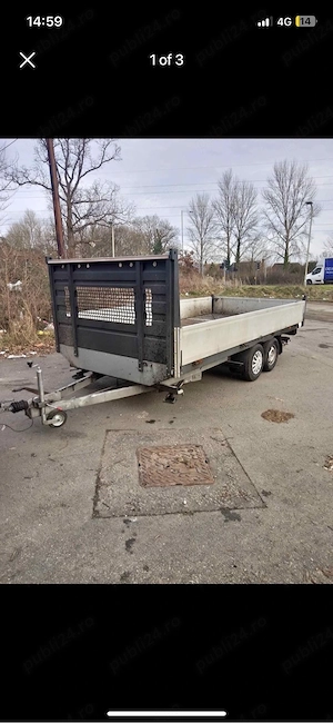 remorca 3000 Kg  - imagine 3
