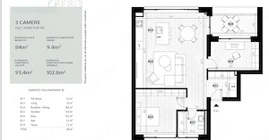 De vânzare 3 camere Catted Family Pipera  - imagine 10