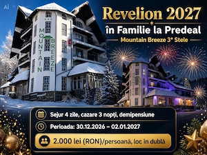 Revelion în familie la Predeal