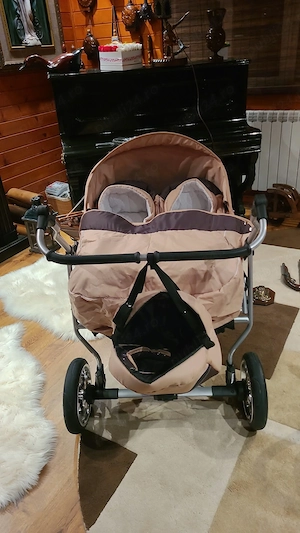 Carucior gemeni 3 in 1