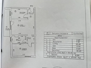Apartament 2 camere Dumbravita Kaufland 2 locuri parcare - imagine 7