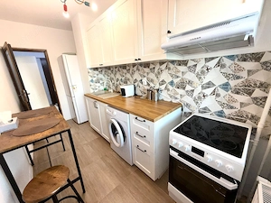 Apartament 2 camere spatios, decomandat, mobilat, terasa mare inchisa, Dorobanti - Liceul Caragiale - imagine 6