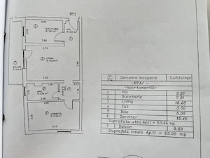 Apartament 2 camere Dumbravita Kaufland 2 locuri parcare - imagine 7