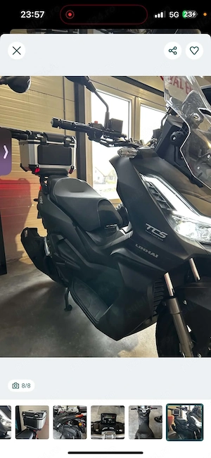 Vand scuter linhai 125 an 2025 stare foarte buna accept si variante  - imagine 4