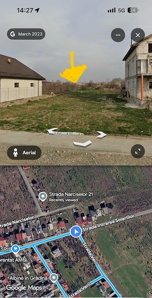 teren intravilan de vanzare Clinceni - imagine 2