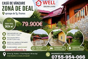  De vânzare   casă de locuit în comuna Giurgești, jud. Iași