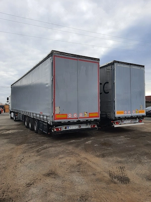 Vand 2 ansamble complete mega cap-tractor si semiremorca - imagine 9