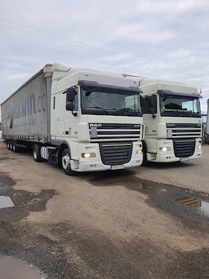 Vand 2 ansamble complete mega cap-tractor si semiremorca - imagine 3