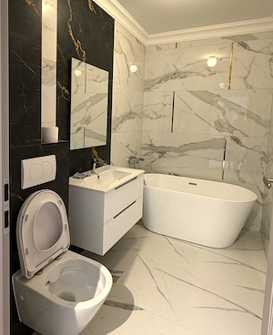 Apartament STUDIO de închiriat! Prima închiriere, complet mobilat și dotat! Bucătărie închisă! - imagine 4