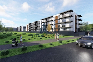 Ap. 2 Camere / 53mp / Titan-Pallady / Decomandat / Bloc Nou