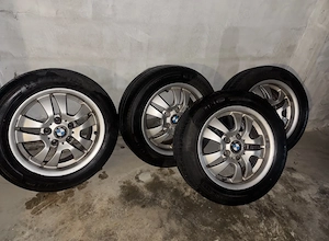 4 jante aliaj BMW Seria 3 E90 R16 + anvelope Michelin 205/55 R16