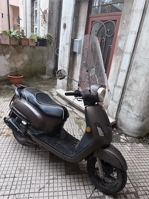 Scuter Cappuccino SYM Fiddle II 50cc (2013)   Acte Olanda   Stare excelentă - imagine 2