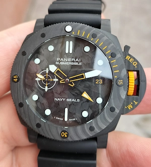 Panerai Submersible GMT Carbotech Navy Seals 44 mm