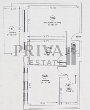 Apartament 3 camere, loc parcare, piscina privata, Future Residence - imagine 14