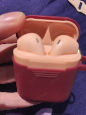 Căști airpods roz 