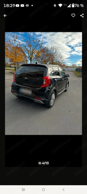 Vand Kia Picanto X-Line 101 cp - imagine 3