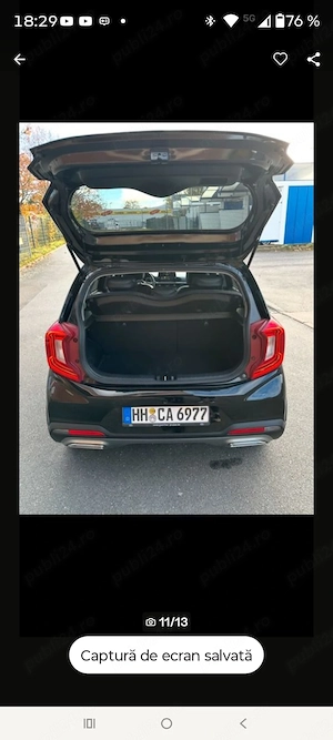 Vand Kia Picanto X-Line 101 cp - imagine 9